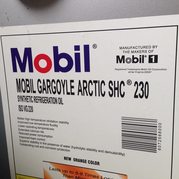  Mobil Gargoyle Arctic SHC 230 Lubricant